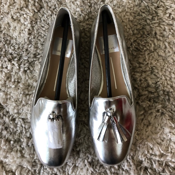 Dolce Vita Shoes - Brand New! Dolce Vita Silver Tassel Loafer